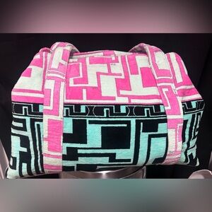 Emillio Pucci XL Terry Cloth Bag